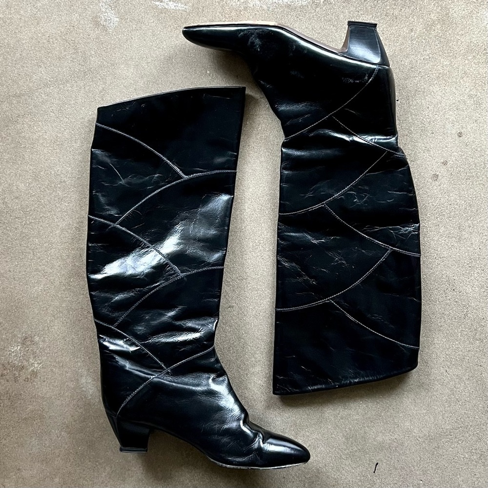 Vintage Italian leather boots